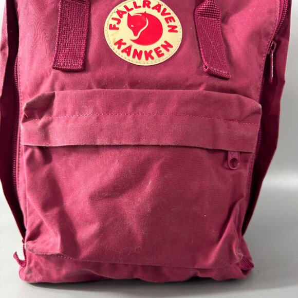 FJALLRAVEN Burgundy Kanken Backpack main image 5